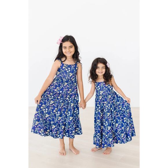 Mila & Rose SUNNY MEADOW RUFFLE MAXI DRESS NWT size 4T - Picture 2 of 8